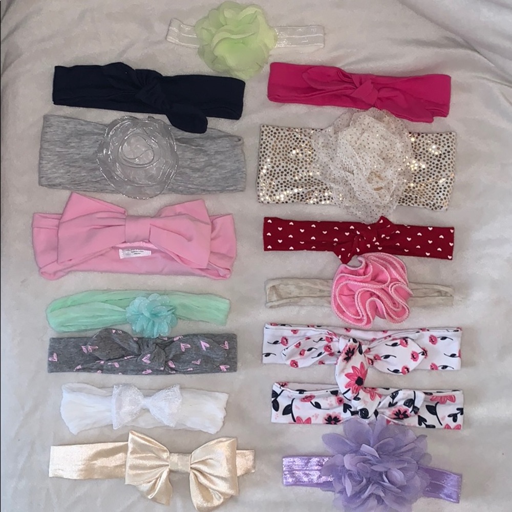 Baby Bow Headbands